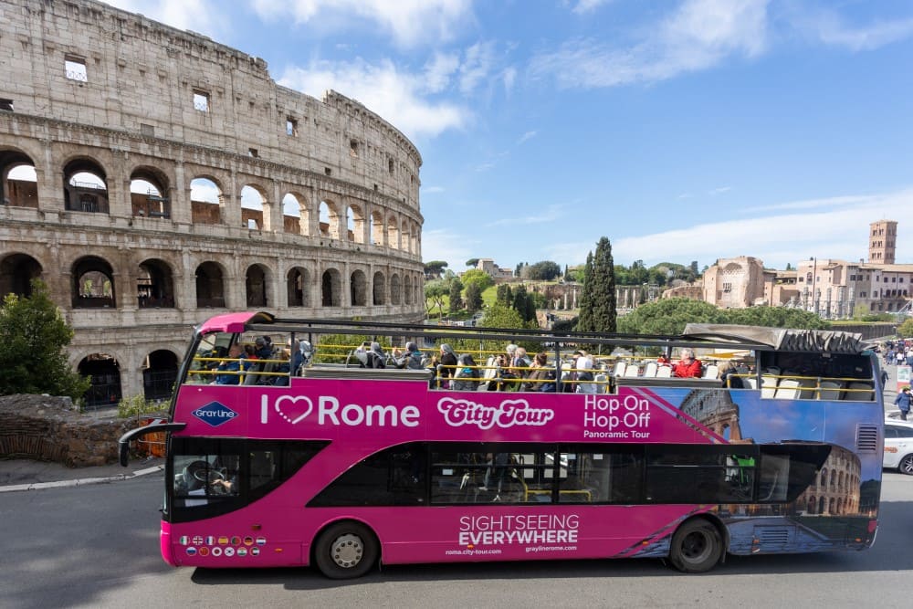 Autobús Turístico de Roma I Love Rome - Hop on - Hop off  (TICKET 24/48 H)